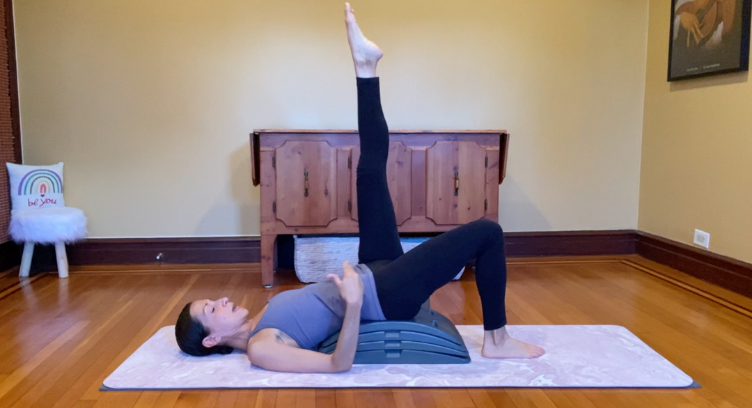 Video: Pilates back extension and hip opening with Alexandra