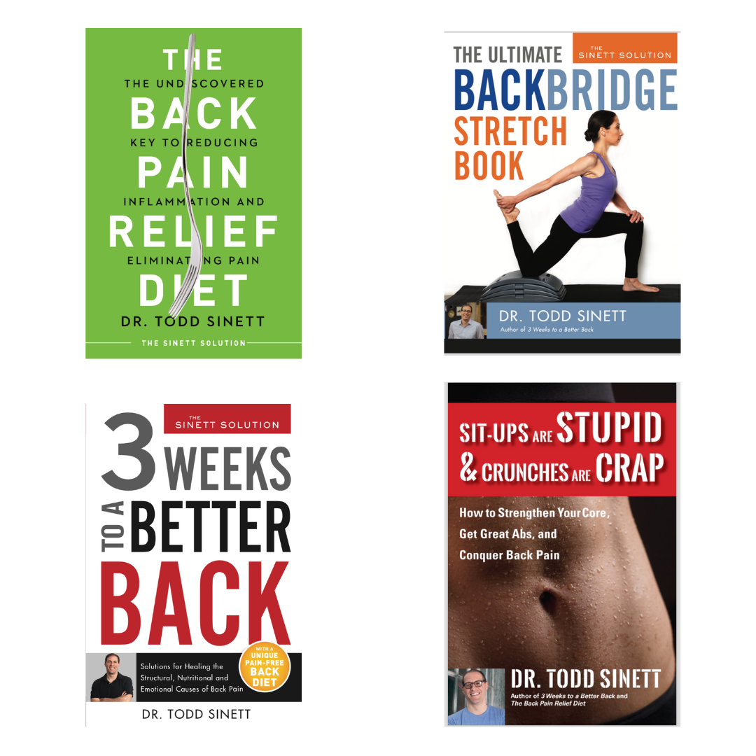 DELUXE DIGITAL BUNDLE: 4-digital downloads that’ll solve your back pain
