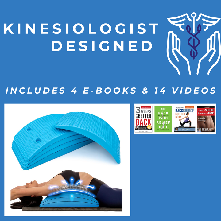 BACK + NECK SAFE STRETCHING TOOL includes 4 e-book + all 14 video downloads
