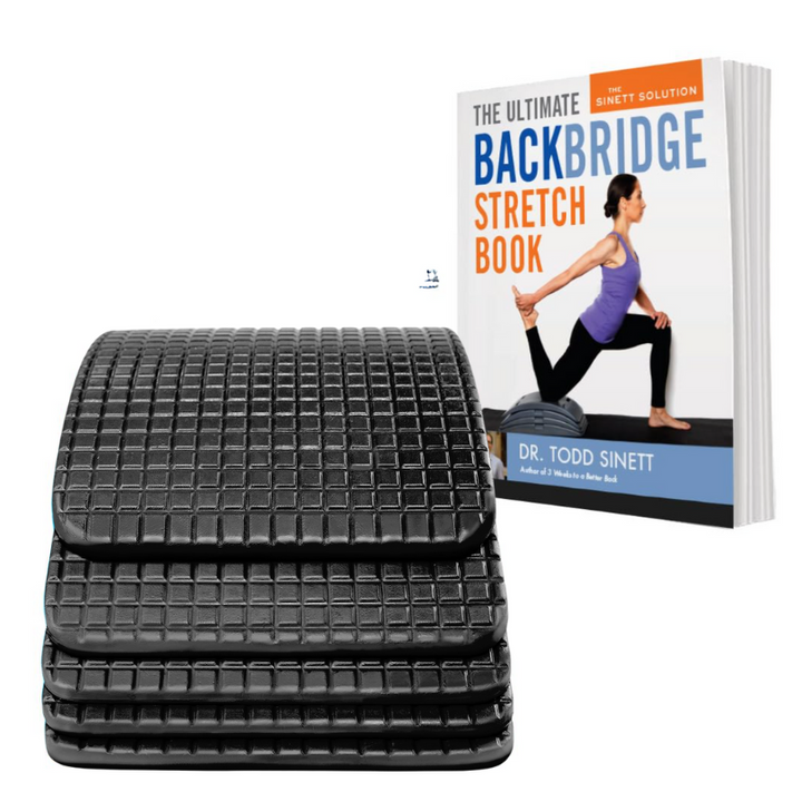 Backbridge + The Ultimate Stretch Book by Dr. Sinett