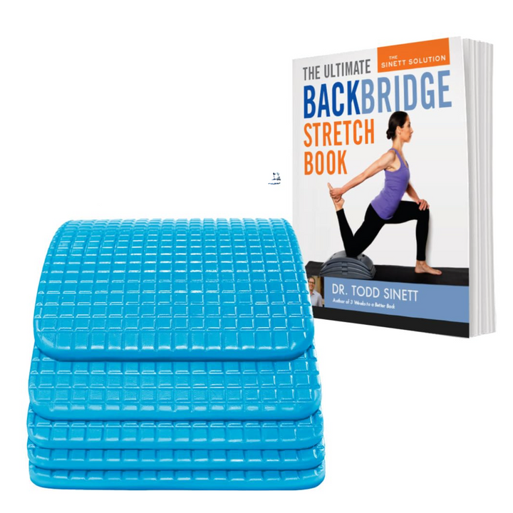 Backbridge + The Ultimate Stretch Book by Dr. Sinett