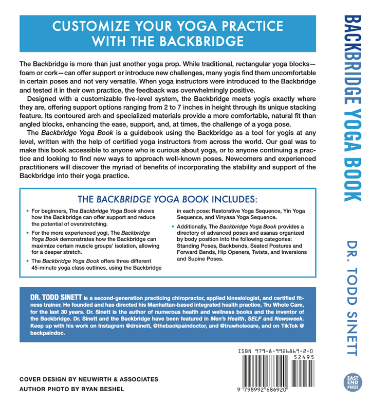 Paperback Book -- The Backbridge YOGA BOOK